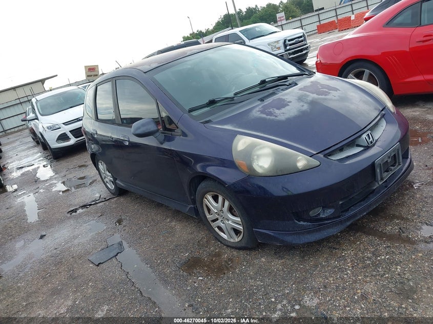 2008 HONDA FIT SPORT | JHMGD38608S014833 | UPCARS