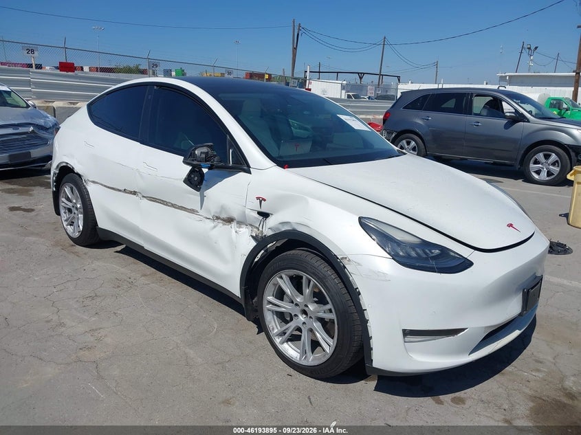 2021 TESLA MODEL Y STANDARD RANGE | 5YJYGDED3MF123395 | UPCARS