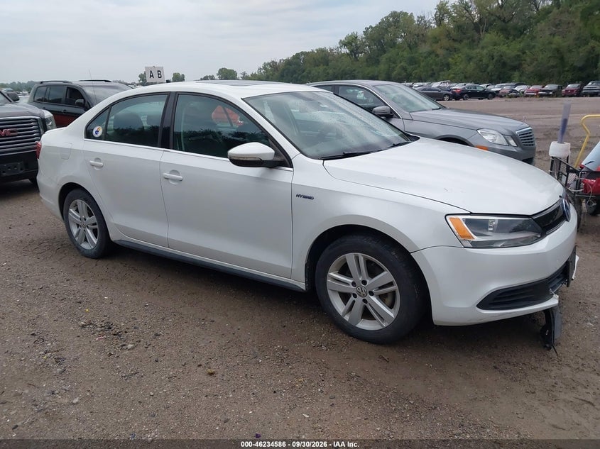2013 VOLKSWAGEN JETTA HYBRID SEL | 3VW637AJ5DM228917 | UPCARS