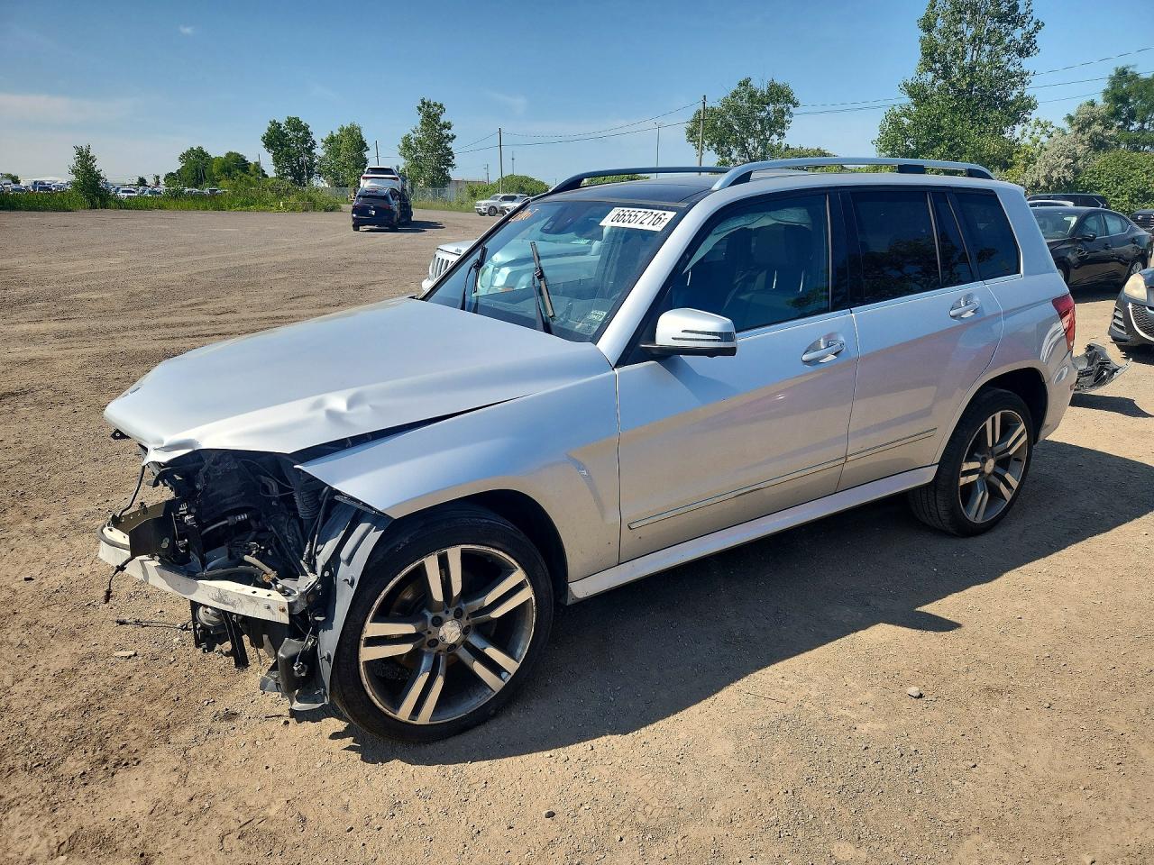 2014 MERCEDES-BENZ GLK-CLASS 350 4MATIC | WDCGG8JB1EG164925 | UPCARS