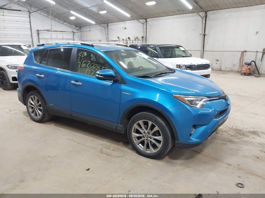 2017 TOYOTA RAV4 HYBRID LIMITED | JTMDJREV8HD125856 | UPCARS