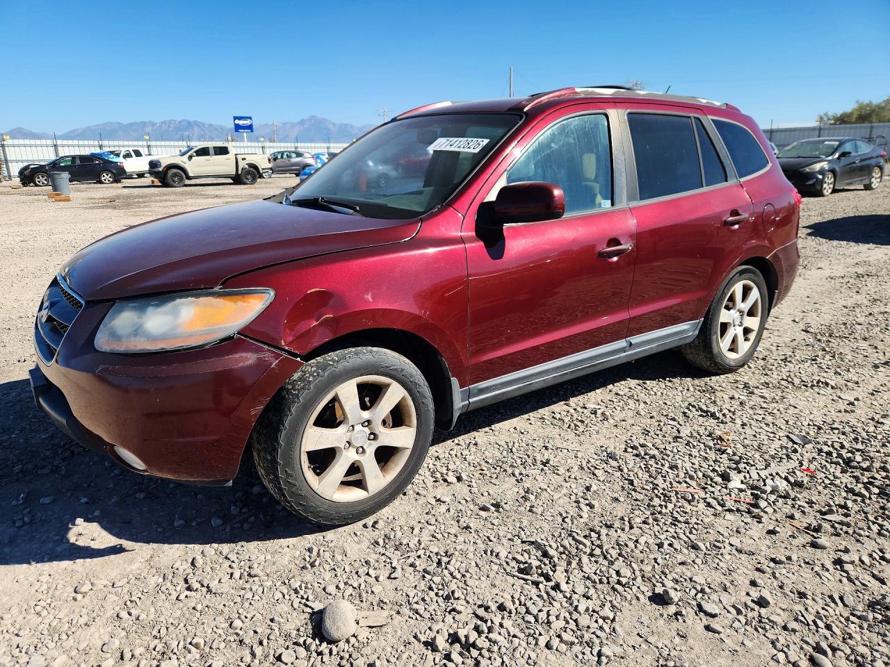 2008 HYUNDAI SANTA FE SE | 5NMSH73EX8H168385 | UPCARS