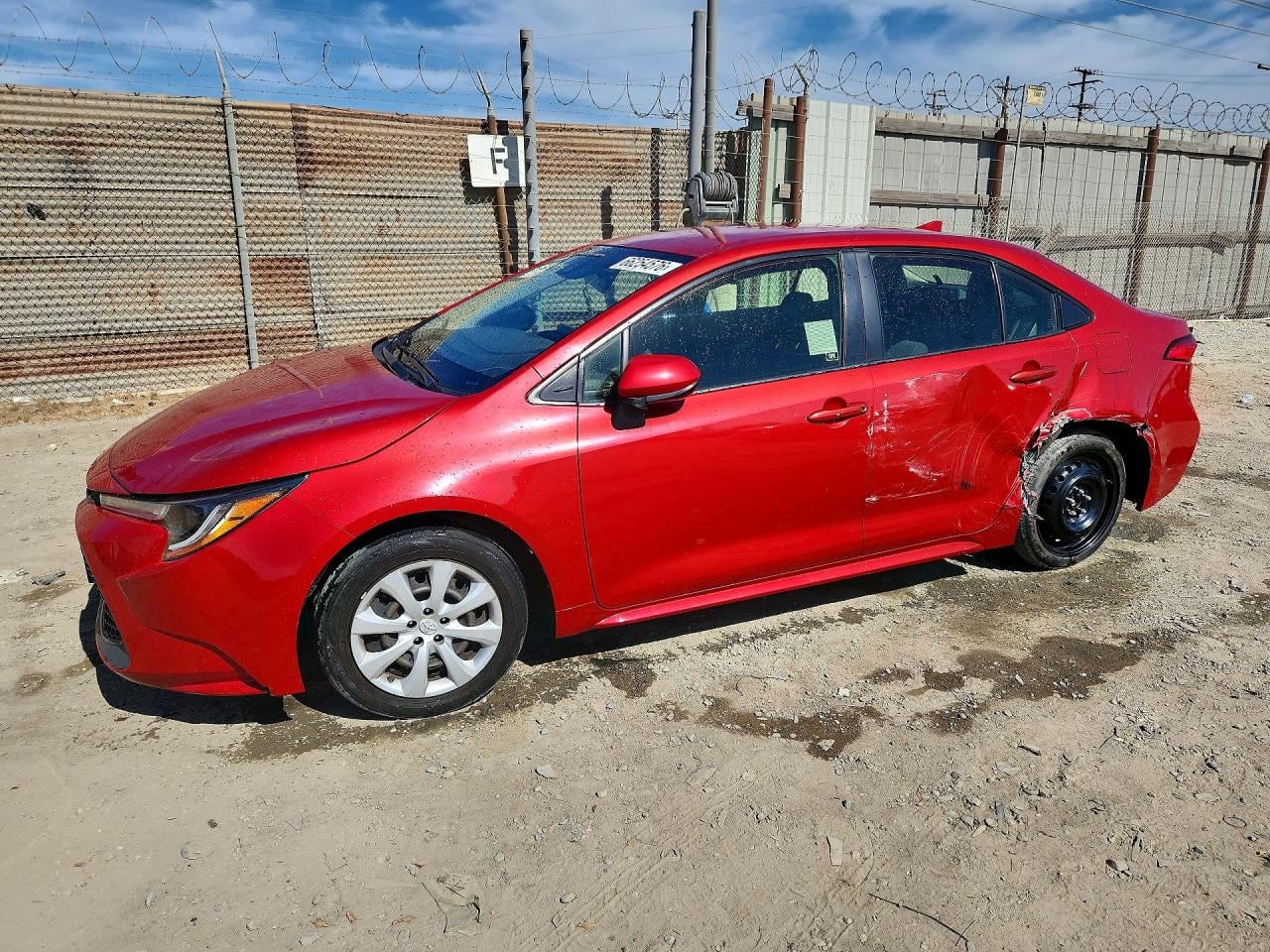 2021 TOYOTA COROLLA LE | JTDEPMAE1MJ141386 | UPCARS