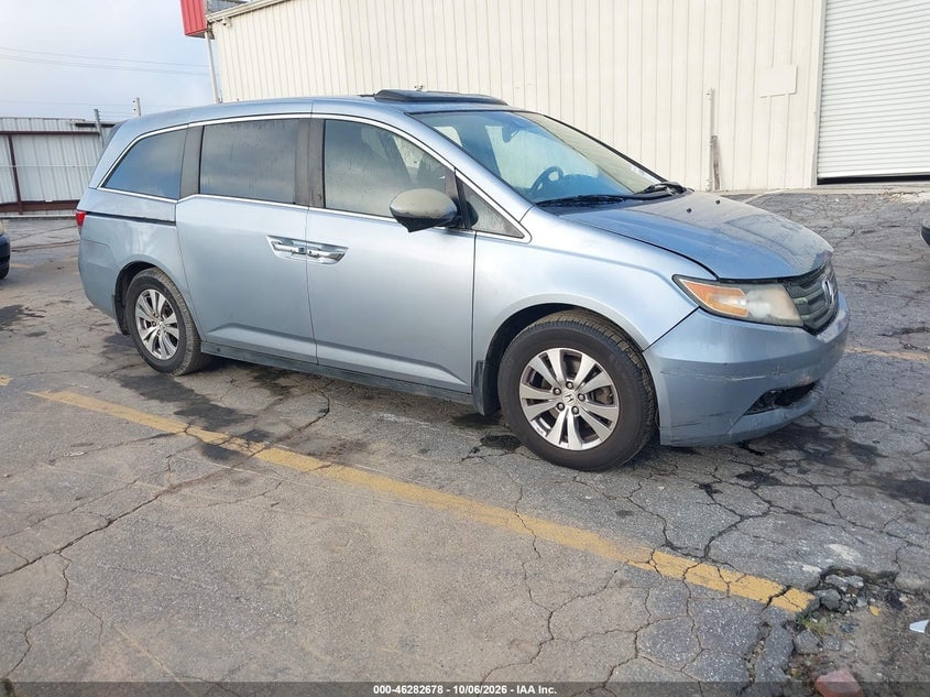 2014 HONDA ODYSSEY EX-L | 5FNRL5H6XEB128162 | UPCARS
