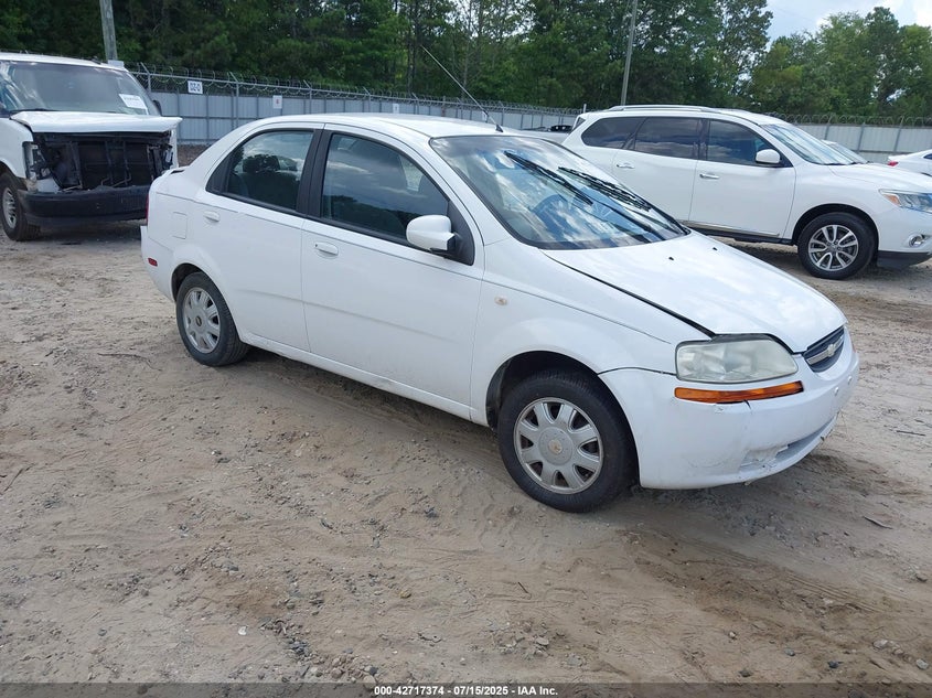 2005 CHEVROLET AVEO LS | KL1TD52695B367871 | UPCARS