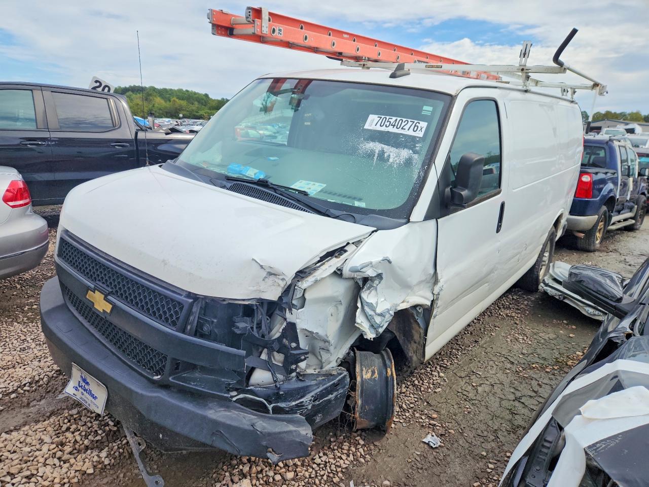 2021 CHEVROLET EXPRESS G2 - DELIVERY VAN | 1GCWGAFP4M1305680 | UPCARS
