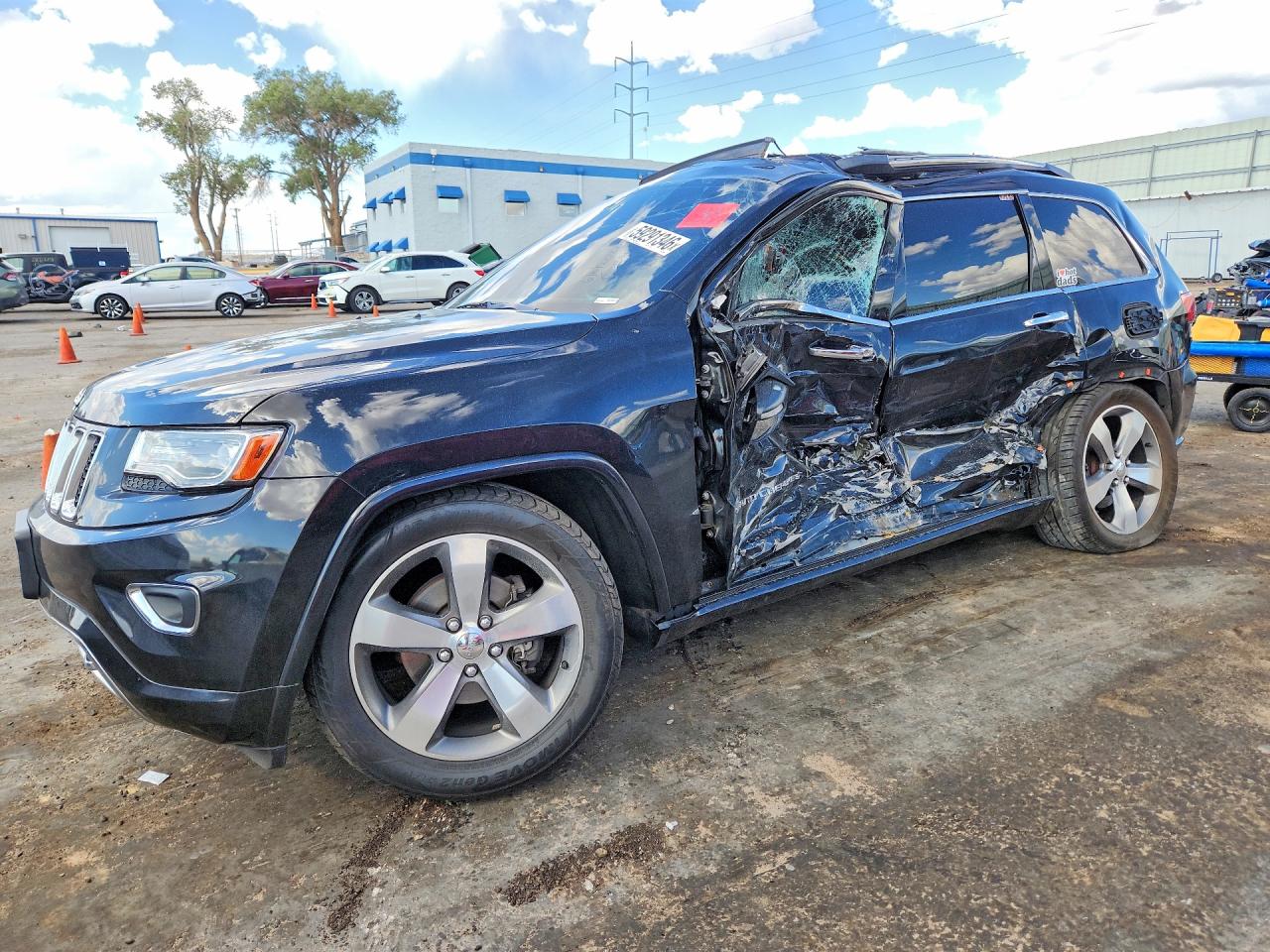 2014 JEEP CHEROKEE OVERLAND | 1C4RJFCG1EC365986 | UPCARS