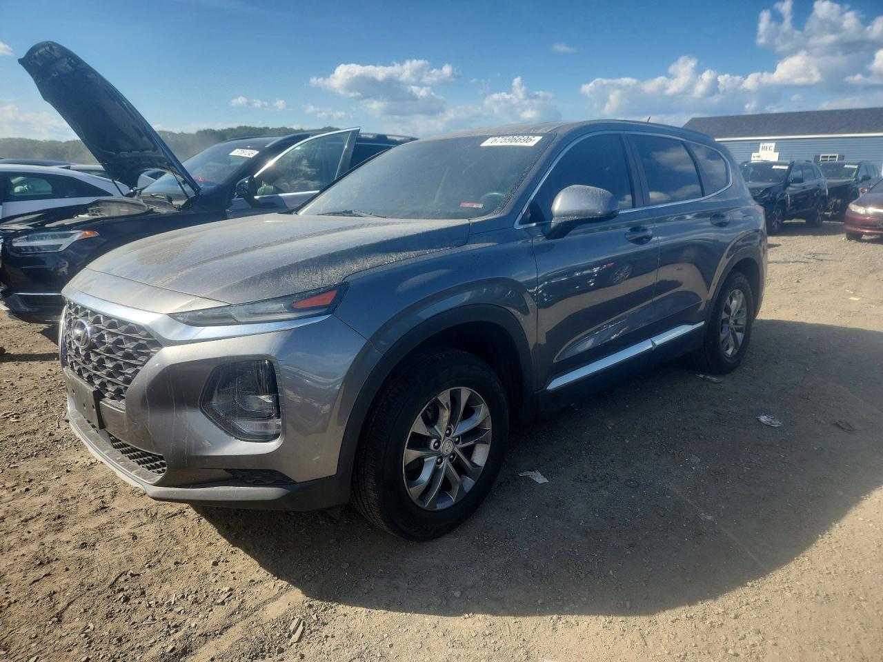 2019 HYUNDAI SANTA FE SE | 5NMS2CAD5KH011455 | UPCARS