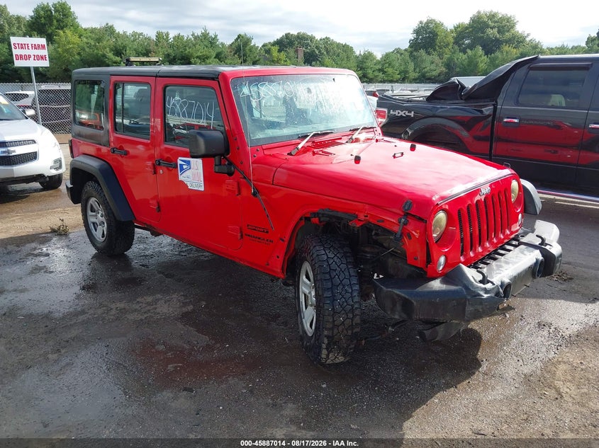 2015 JEEP WRANGLER UNLIMITED SPORT RHD | 1C4BJWKG0FL652031 | UPCARS