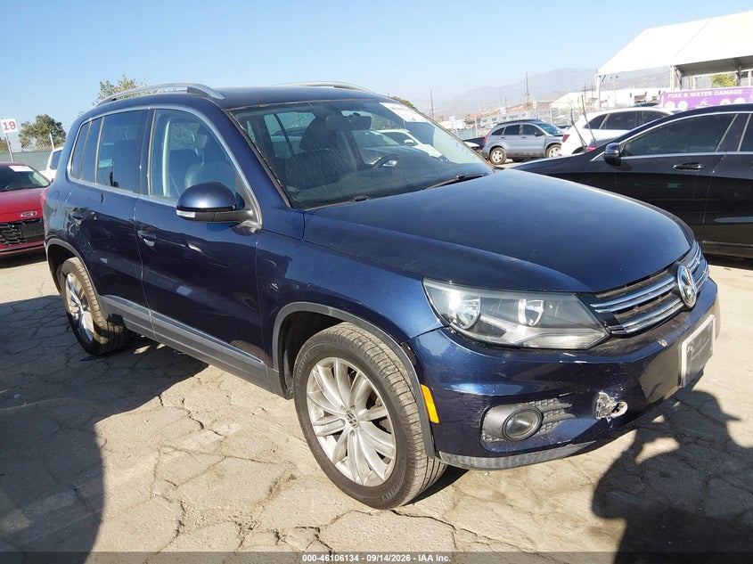 2012 VOLKSWAGEN TIGUAN SE | WVGAV7AXXCW576346 | UPCARS