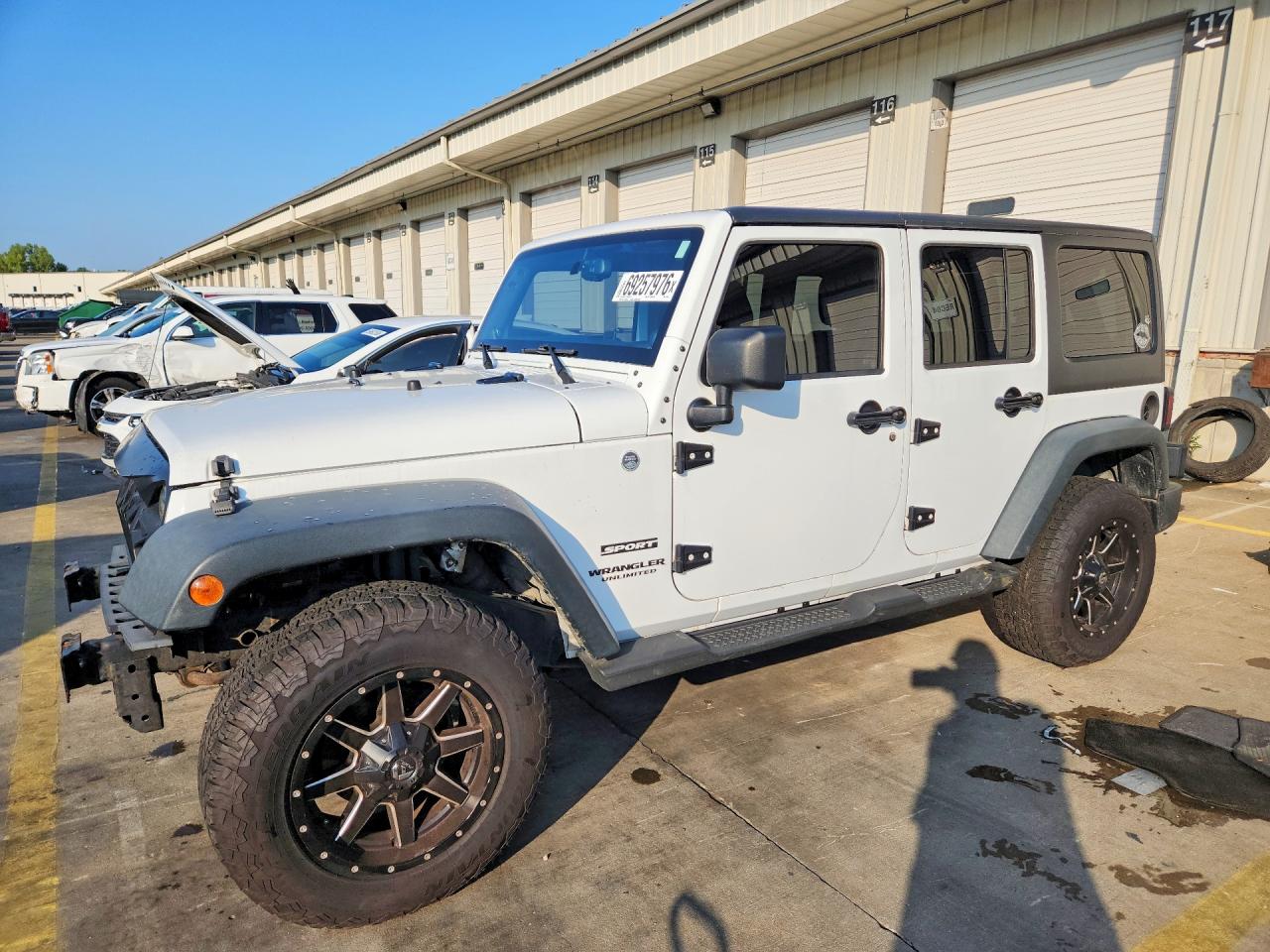 2014 JEEP WRANGLER SPORT | 1C4BJWDGXEL116084 | UPCARS
