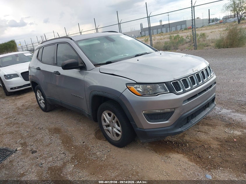 2018 JEEP COMPAS SPORT FWD | 3C4NJCAB2JT254821 | UPCARS