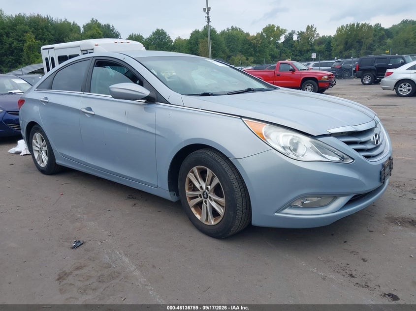 2013 HYUNDAI SONATA GLS | 5NPEB4AC6DH716796 | UPCARS