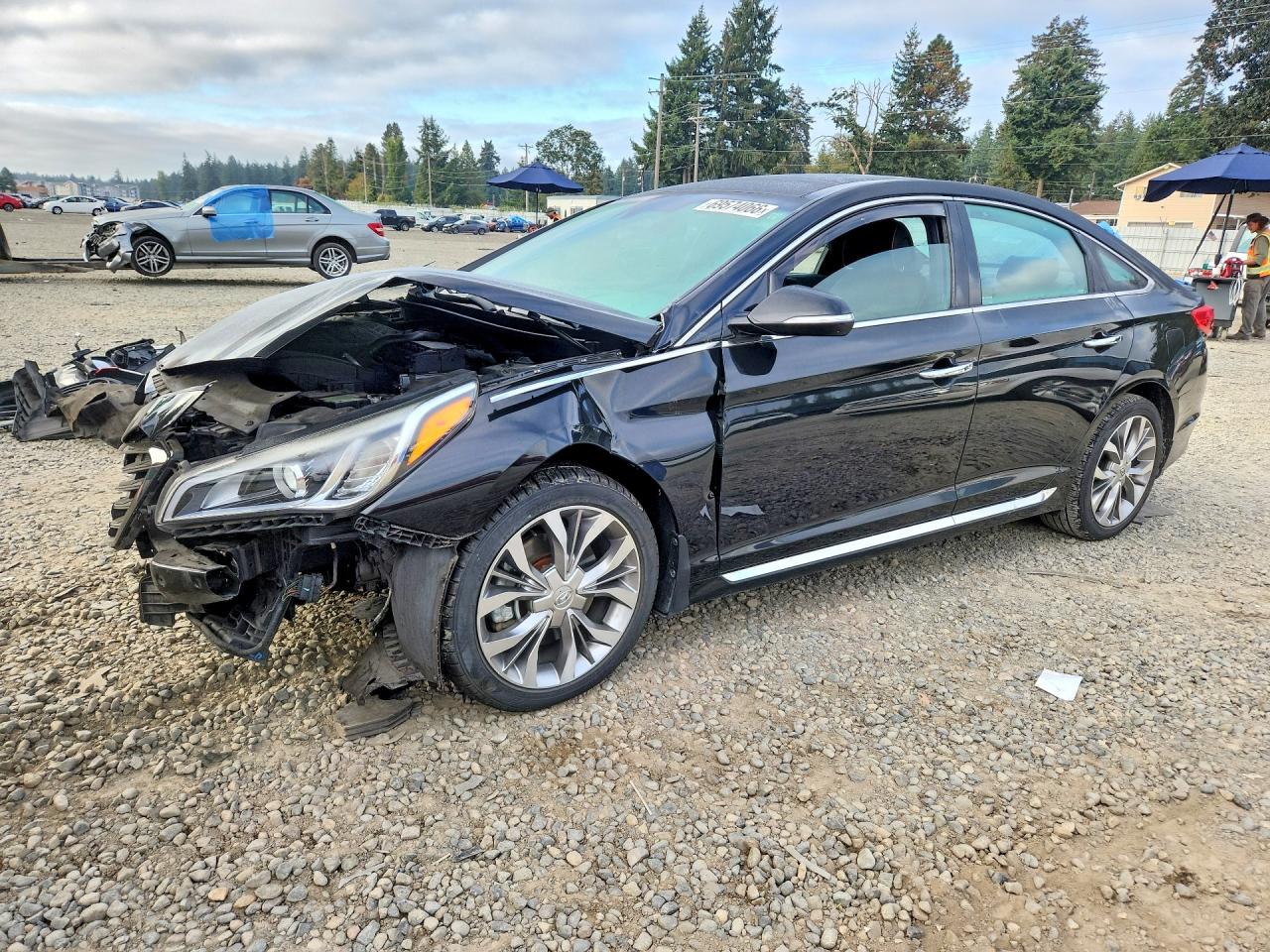 2015 HYUNDAI SONATA LIMITED 2.0T | 5NPE34AB5FH245991 | UPCARS