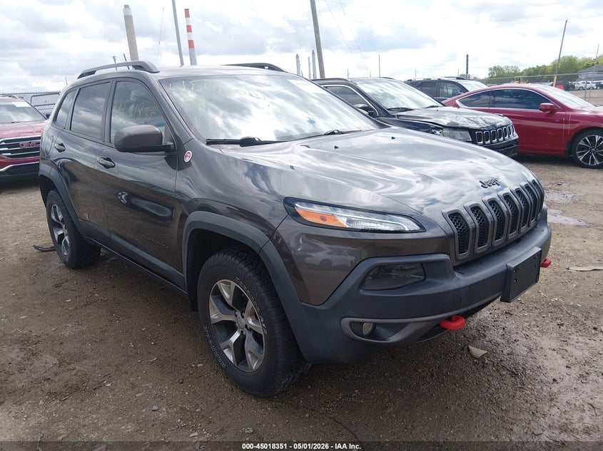 2015 JEEP CHEROKEE TRAILHAWK | 1C4PJMBS8FW596028 | UPCARS