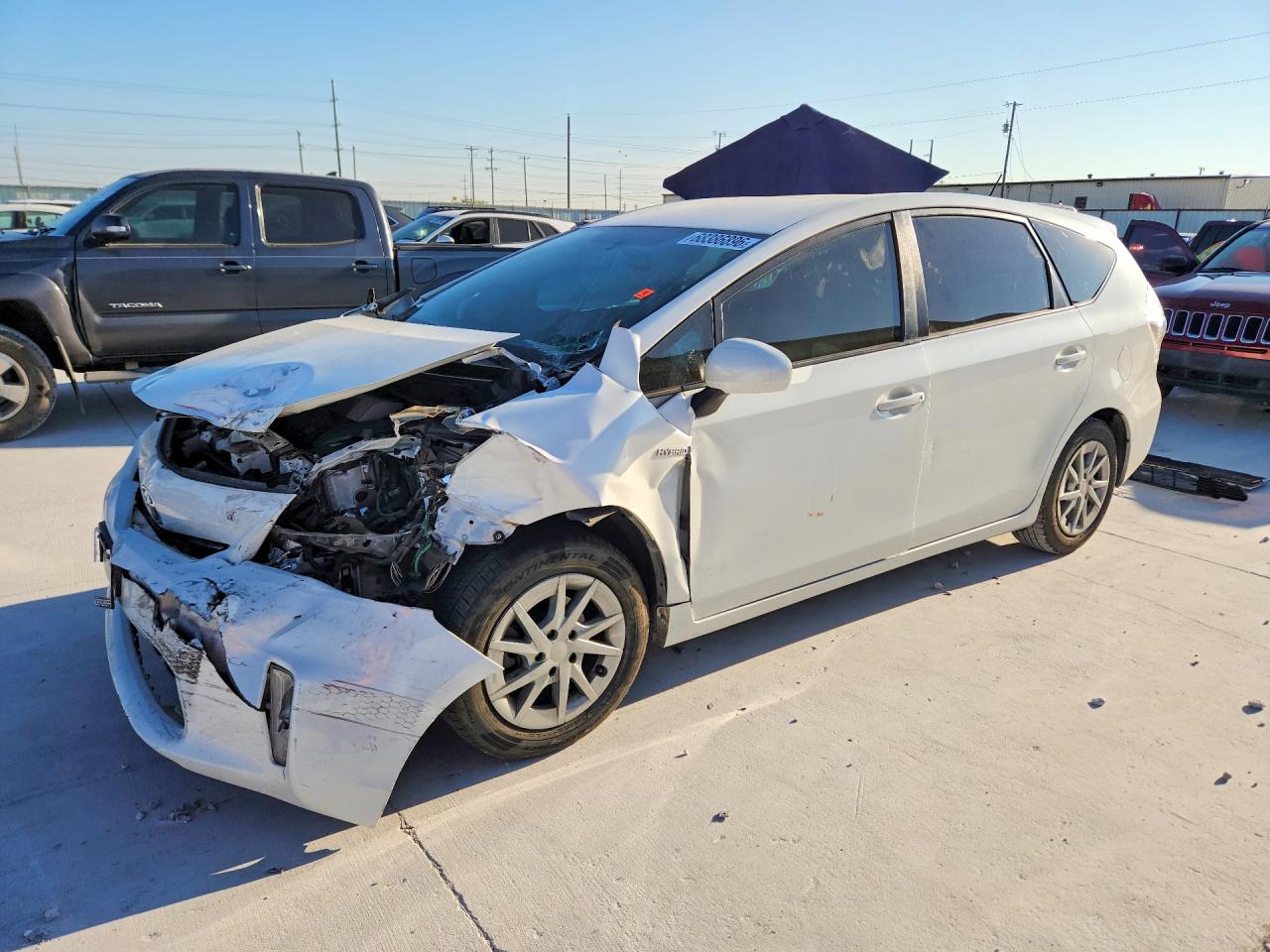 2014 TOYOTA PRIUS THREE | JTDZN3EU8E3345787 | UPCARS