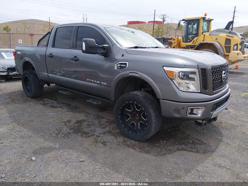 2018 NISSAN TITAN XD PRO-4X DIESEL | 1N6BA1F46JN535616 | UPCARS