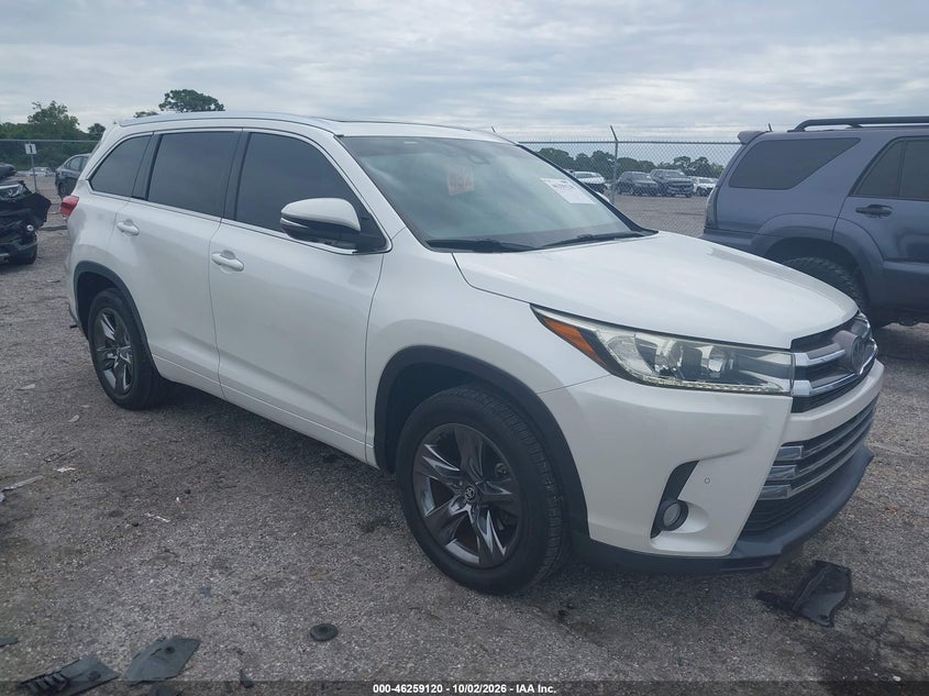 2018 TOYOTA HIGHLANDER LIMITED PLATINUM | 5TDYZRFH5JS243313 | UPCARS