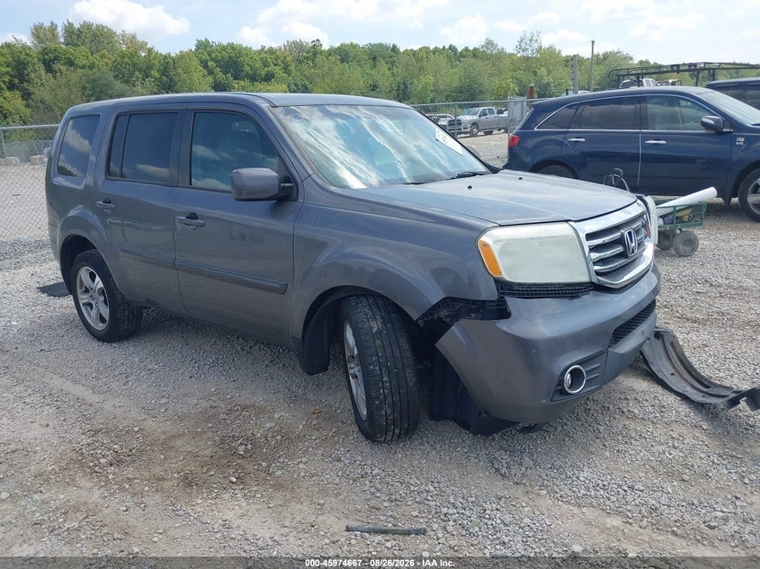 2014 HONDA PILOT EX-L | 5FNYF4H52EB026634 | UPCARS