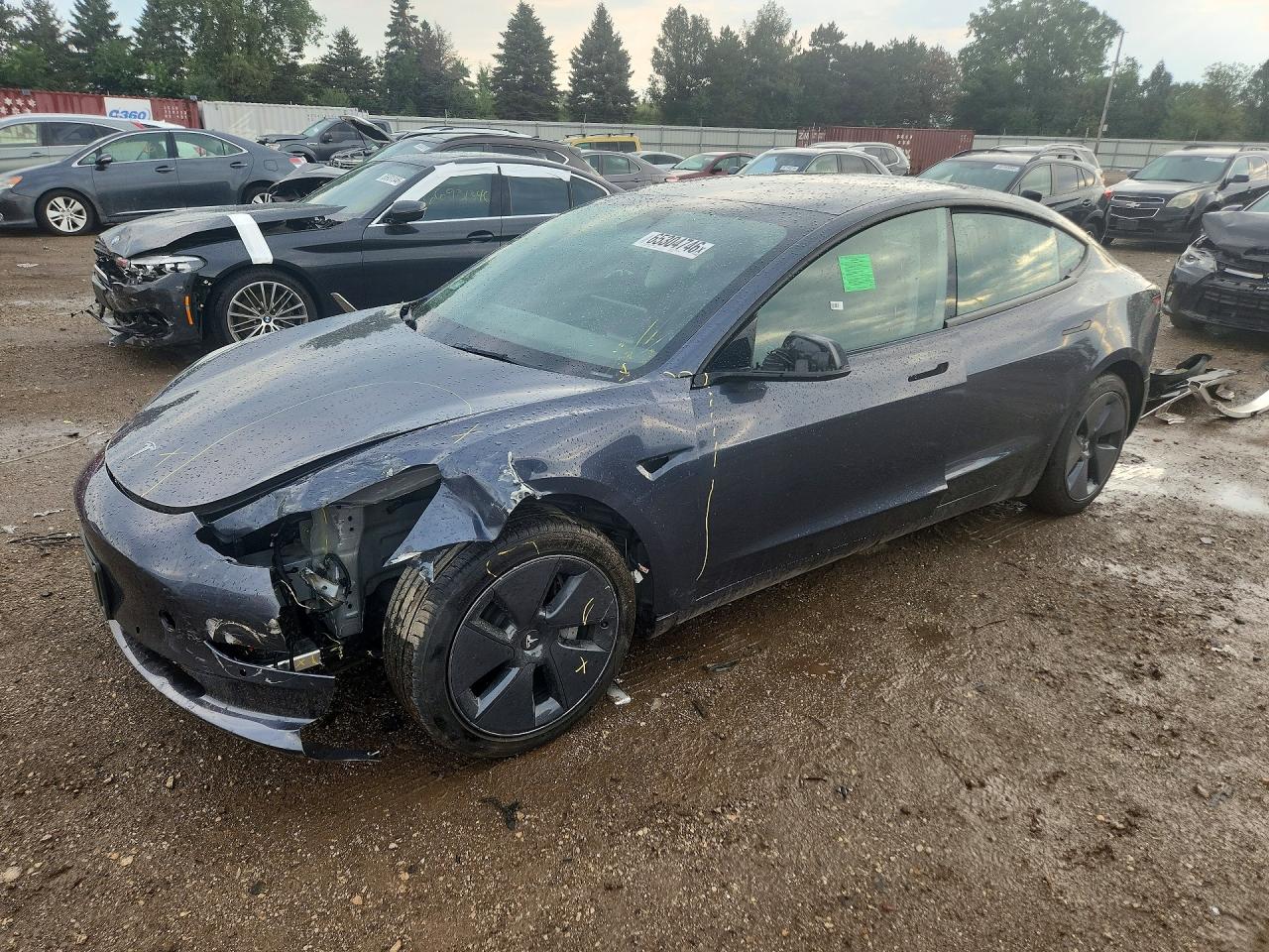 2022 TESLA MODEL 3 | 5YJ3E1EB9NF201452 | UPCARS