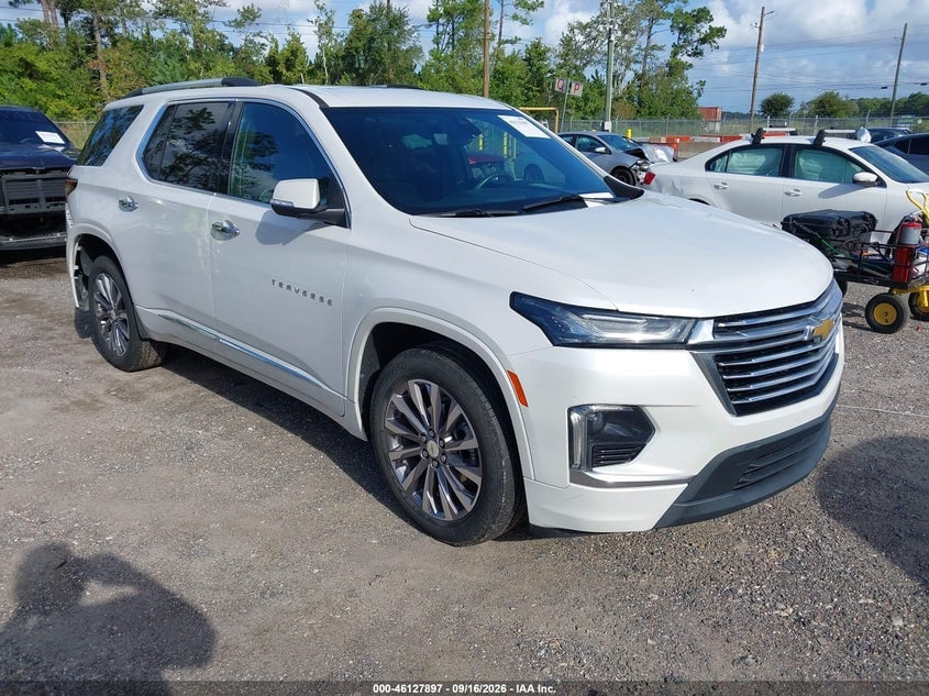 2022 CHEVROLET TRAVERSE FWD PREMIER | 1GNERKKWXNJ105341 | UPCARS