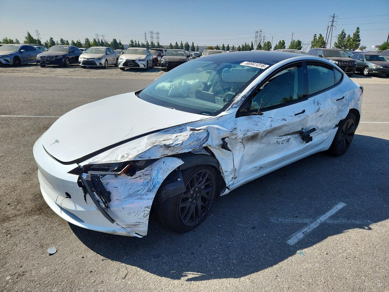 2025 TESLA MODEL 3 | 5YJ3E1EA1SF881642 | UPCARS