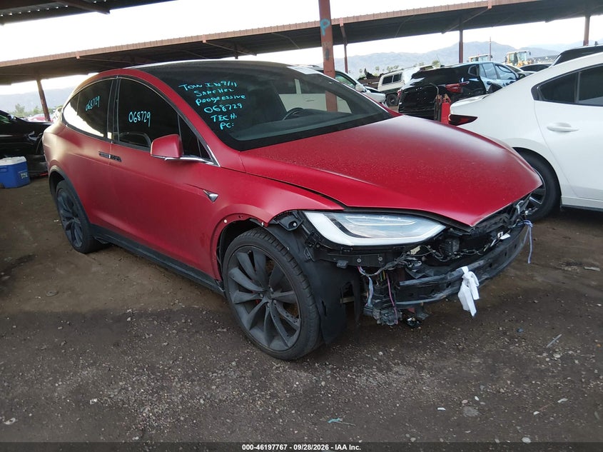 2017 TESLA MODEL X P100D | 5YJXCBE42HF068729 | UPCARS