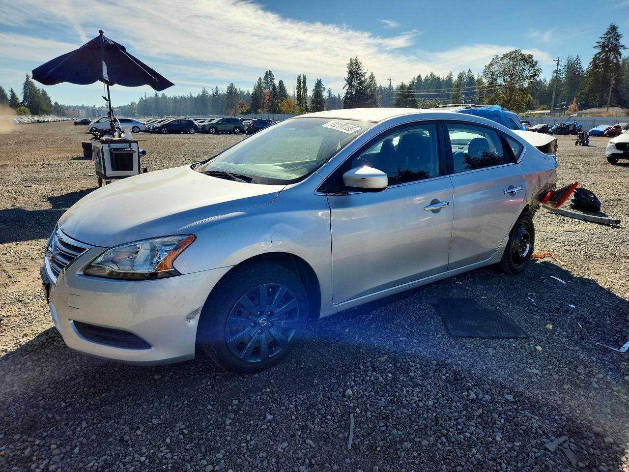 2015 NISSAN SENTRA S | 3N1AB7AP1FY381121 | UPCARS