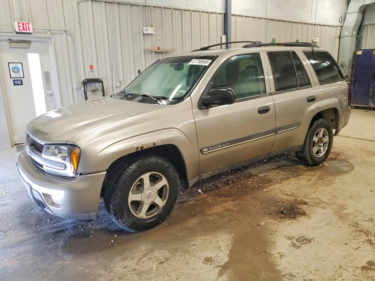 2002 CHEVROLET TRAILBLAZE | 1GNDT13S422144886 | UPCARS