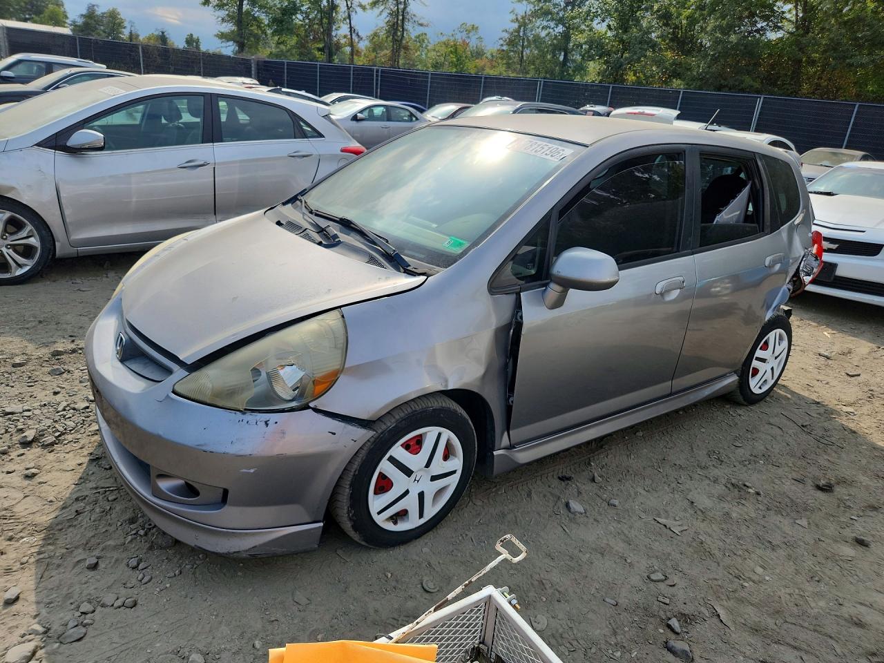 2008 HONDA FIT SPORT | JHMGD38658S072842 | UPCARS
