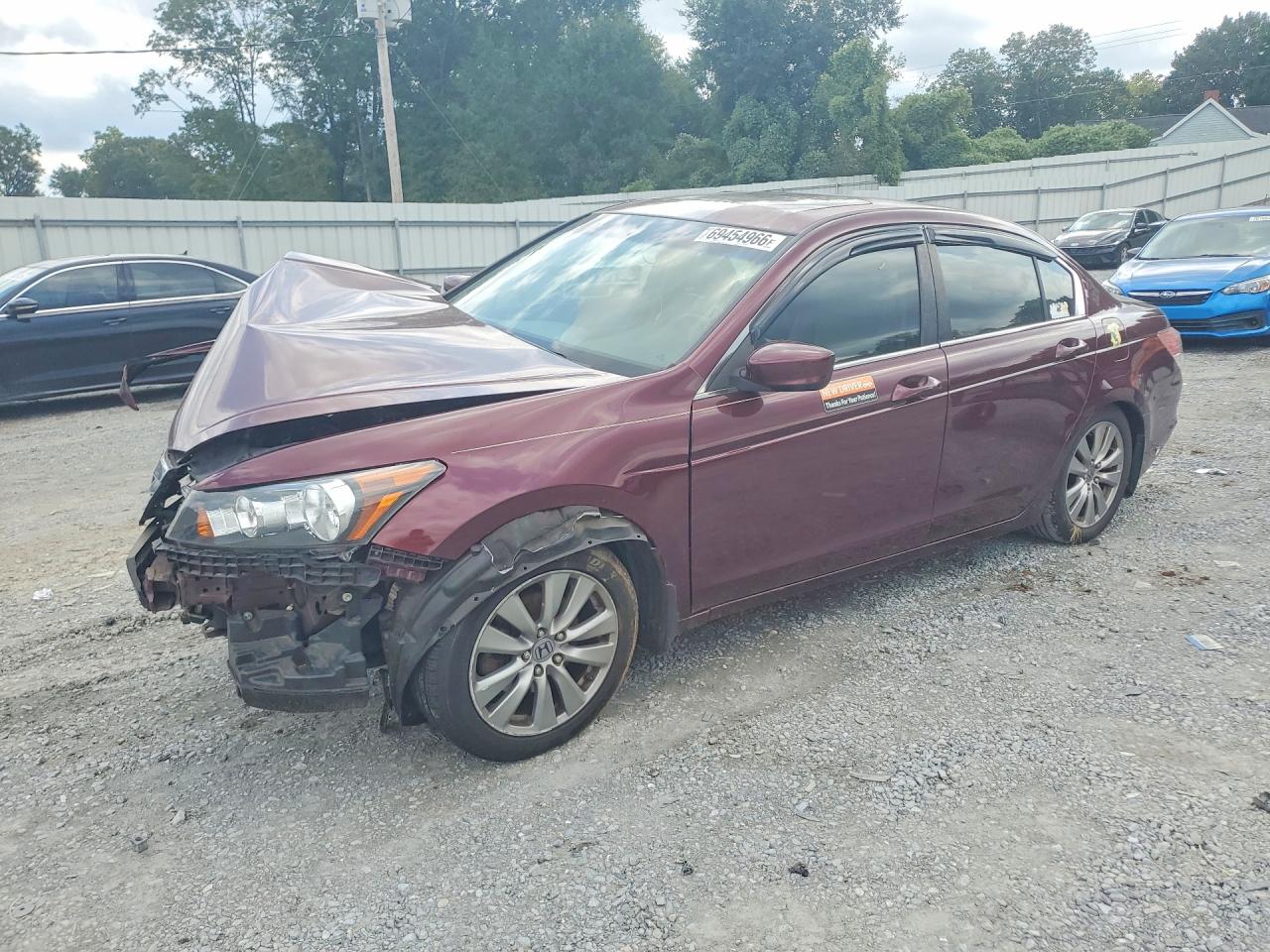 2012 HONDA ACCORD EXL | 1HGCP2F88CA046192 | UPCARS
