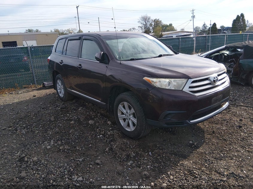 2012 TOYOTA HIGHLANDER | 5TDZA3EH5CS029922 | UPCARS
