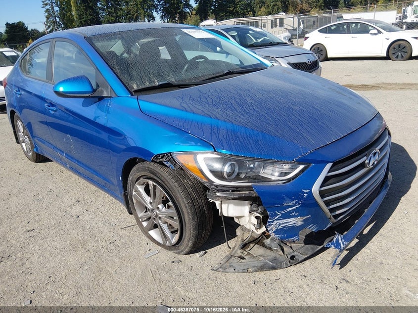 2017 HYUNDAI ELANTRA SE | 5NPD84LF1HH199124 | UPCARS