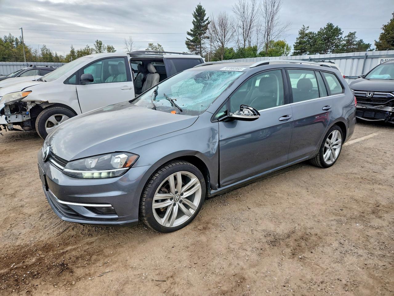 2018 VOLKSWAGEN GOLF HIGHLINE | 3VWR17AU9JM761412 | UPCARS