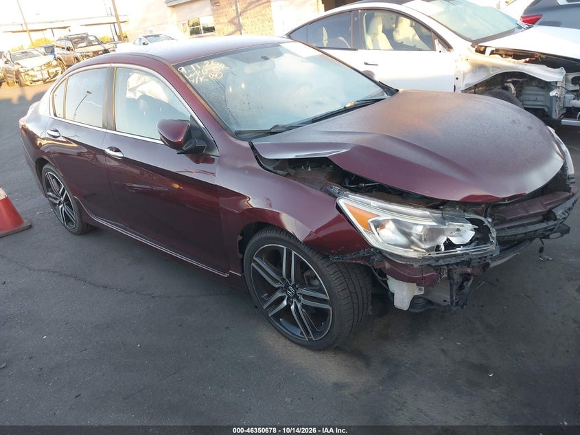 2017 HONDA ACCORD SPORT | 1HGCR2F50HA041608 | UPCARS