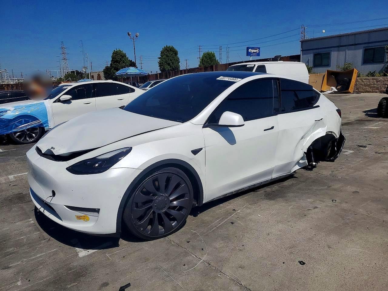 2022 TESLA MODEL Y | 7SAYGDEF8NF484580 | UPCARS