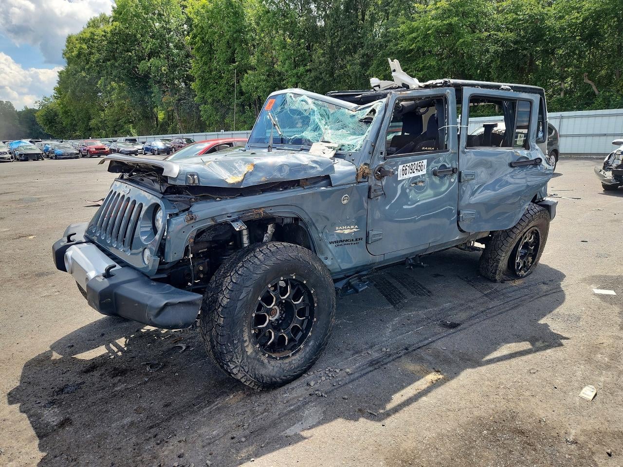 2015 JEEP WRANGLER SAHARA | 1C4BJWEG5FL546024 | UPCARS