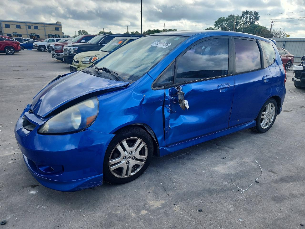 2008 HONDA FIT SPORT | JHMGD38638S025129 | UPCARS