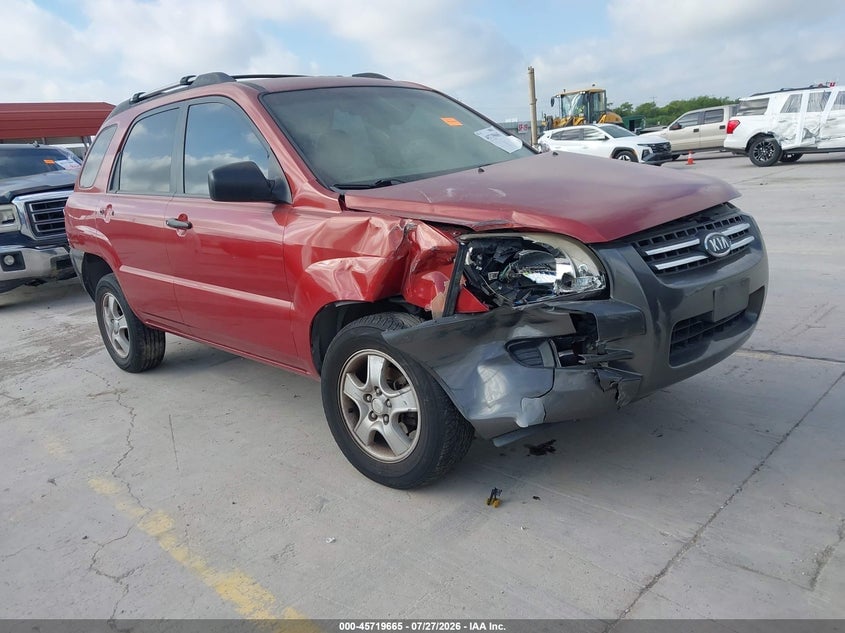 2007 KIA SPORTAGE LX | KNDJF724477443572 | UPCARS