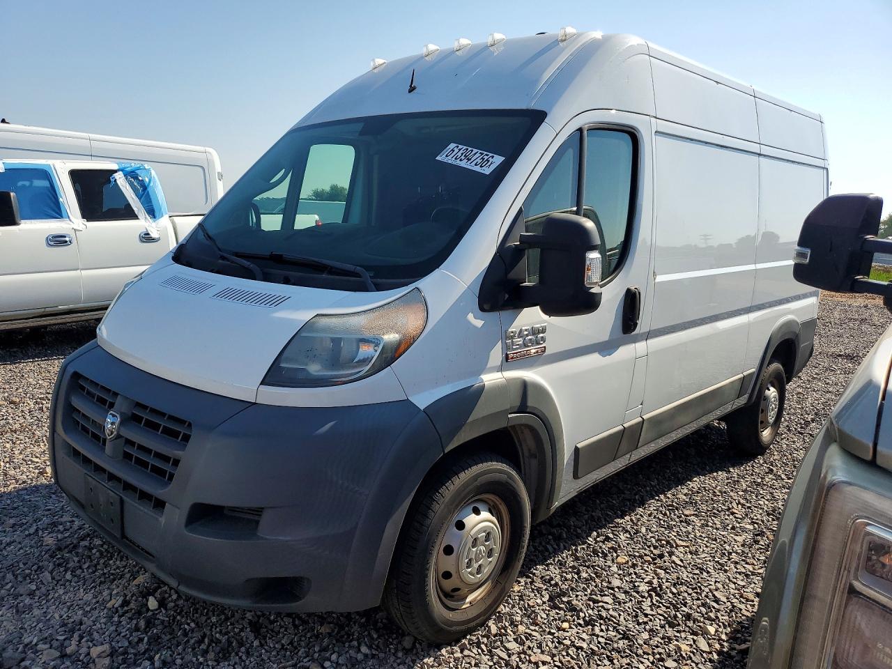 2018 RAM PROMASTER DELIVERY VAN | 3C6TRVBG2JE139993 | UPCARS