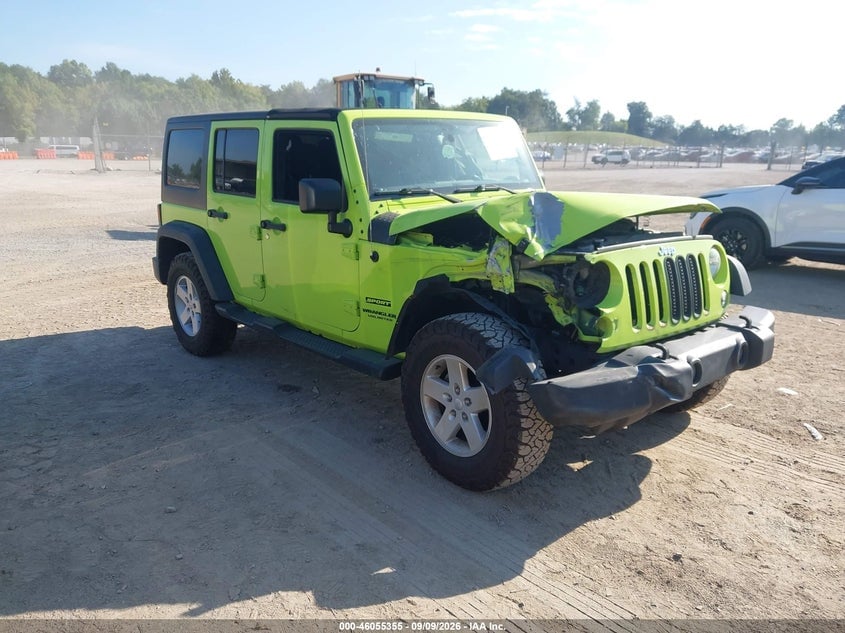 2017 JEEP WRANGLER UNLIMITED SPORT 4X4 | 1C4BJWDG2HL540699 | UPCARS