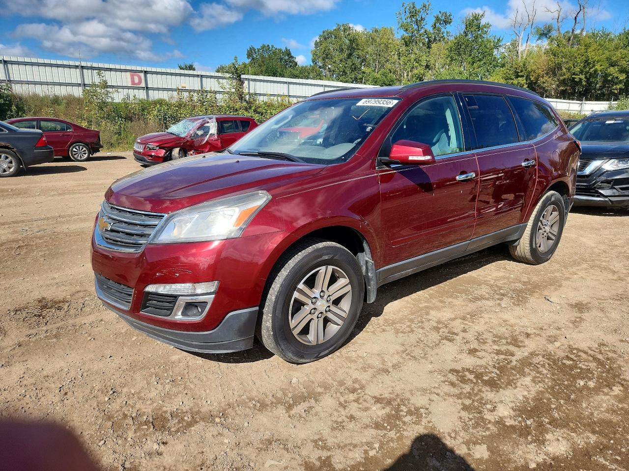 2017 CHEVROLET TRAVERSE LT | 1GNKVGKD6HJ289157 | UPCARS