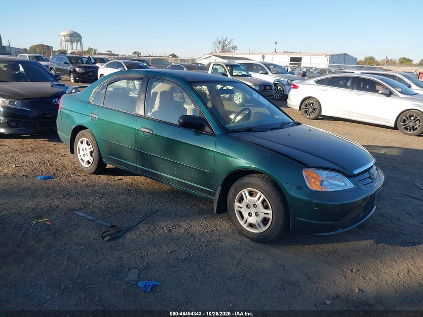 2001 HONDA CIVIC LX | 2HGES16501H530539 | UPCARS