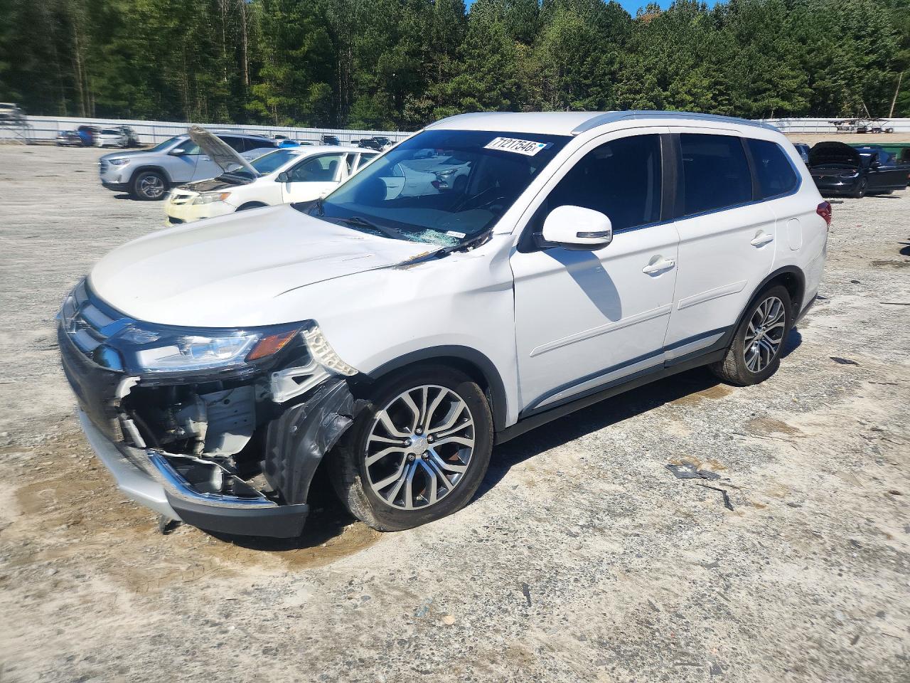 2017 MITSUBISHI OUTLANDER SE | JA4AD3A3XHZ029784 | UPCARS