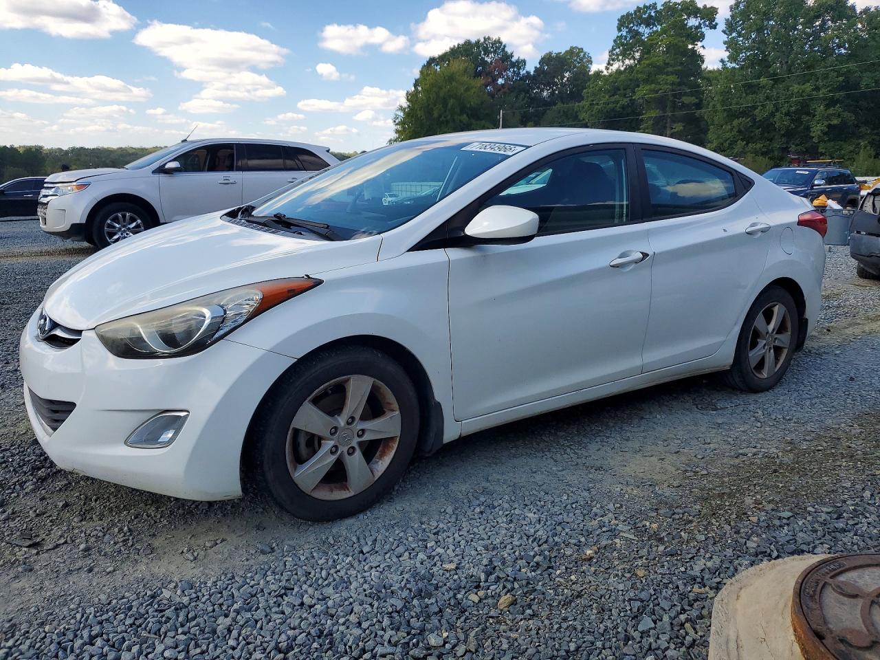 2013 HYUNDAI ELANTRA GLS | 5NPDH4AE4DH396289 | UPCARS