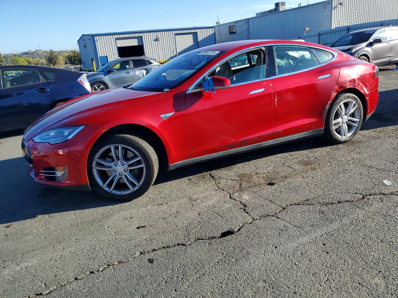 2014 TESLA MODEL S | 5YJSA1H17EFP30571 | UPCARS