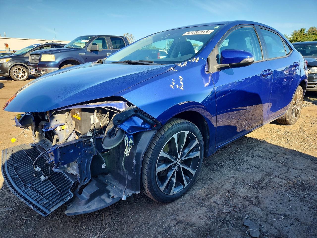 2017 TOYOTA COROLLA SE | 2T1BURHE8HC888984 | UPCARS