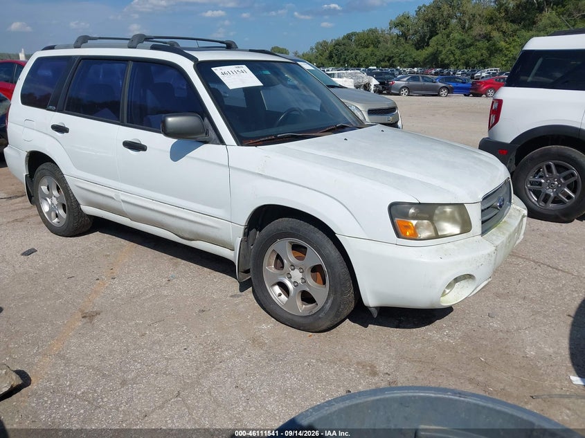 2003 SUBARU FORESTER XS | JF1SG65693H701314 | UPCARS
