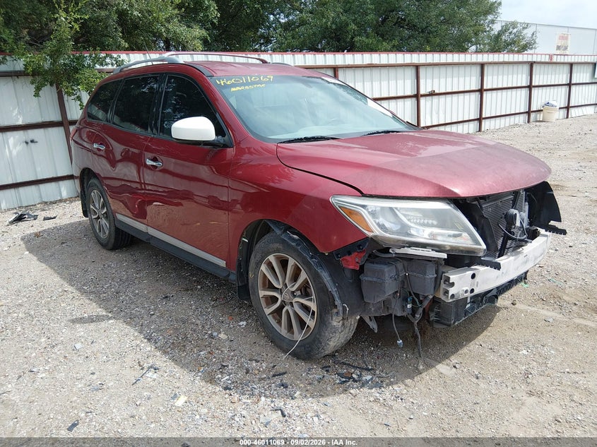 2015 NISSAN PATHFINDER SL | 5N1AR2MN5FC703558 | UPCARS