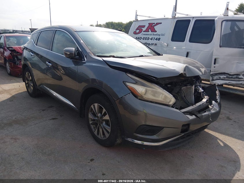 2015 NISSAN MURANO S | 5N1AZ2MH9FN256005 | UPCARS